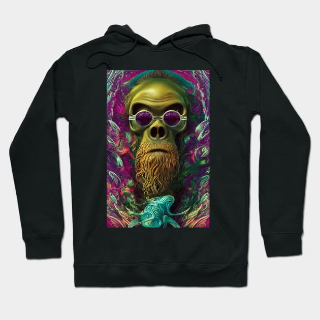 GORILLA SMOKE Hoodie by EBAN